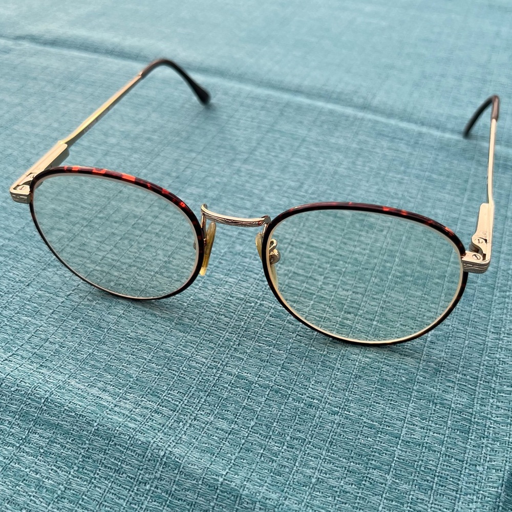 Stetson Round Tortoise Legends 102 Zyloware Eyeglasses FRAMES ONLY - VERY GOOD